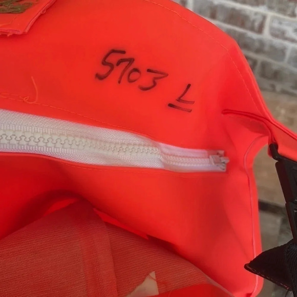 Orange Industrial Work Safety Bib Overalls - Picture 7 of 12